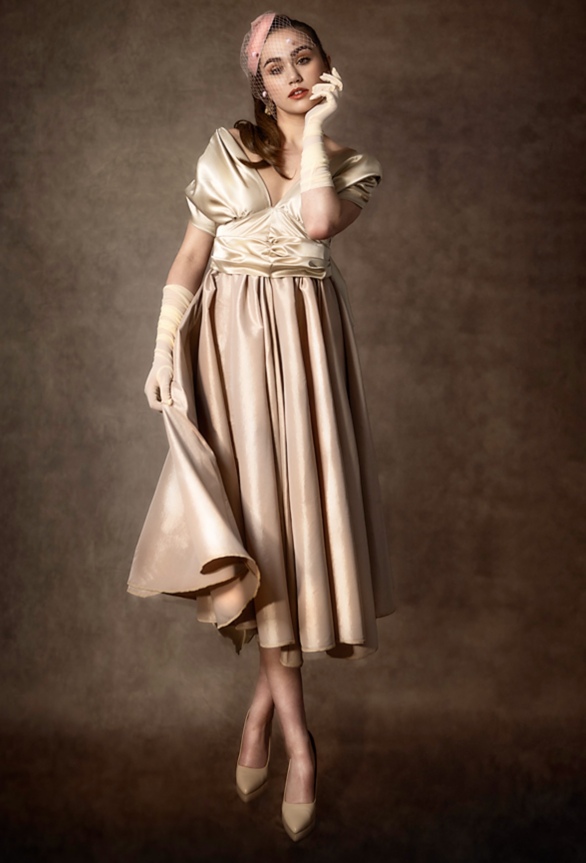 Vintage Cream Dream Dress